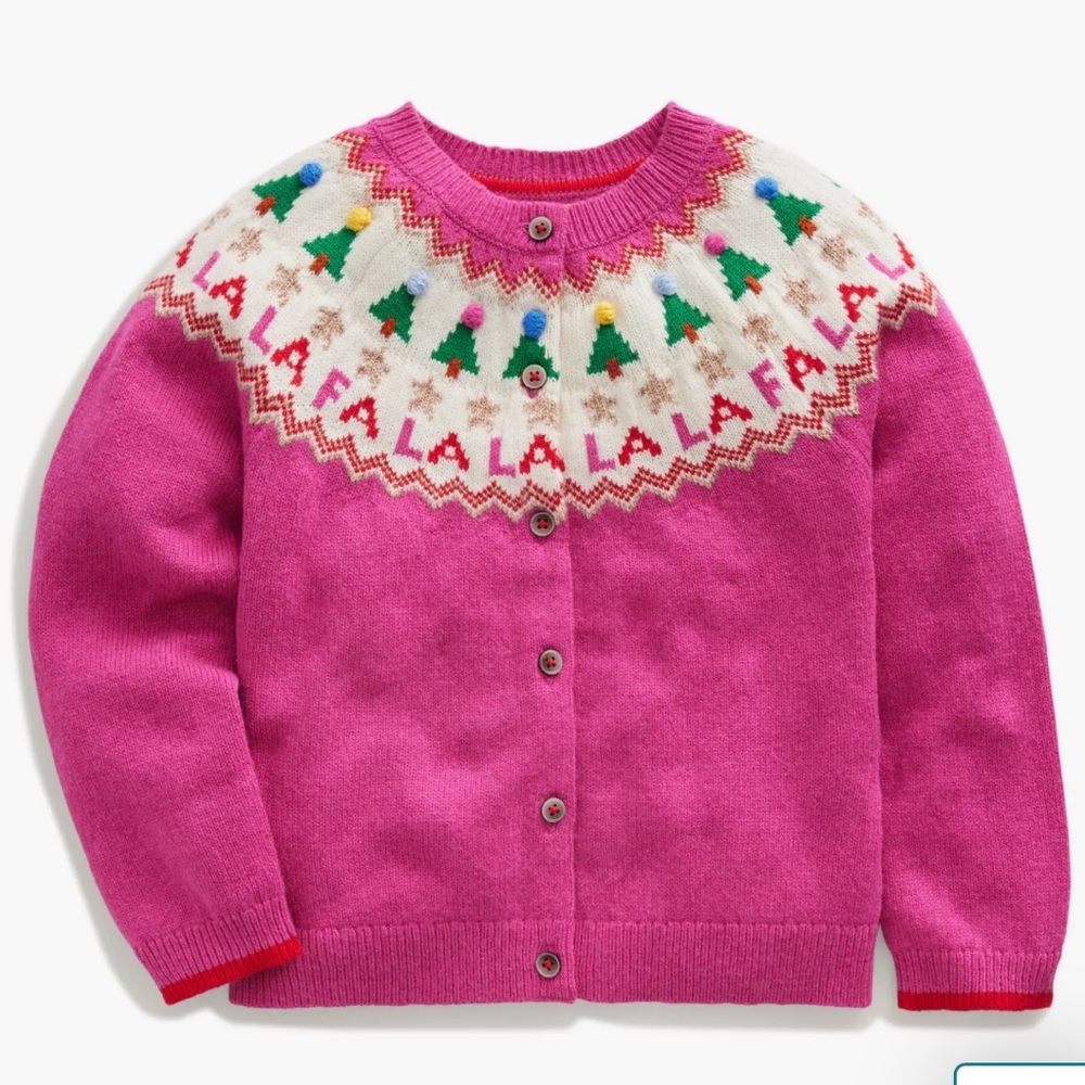 Baby Boden Falalala Sweater - size 12-18 mo